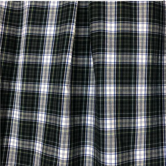 J crew green and blue plaid embellished top - Picture 4 of 6